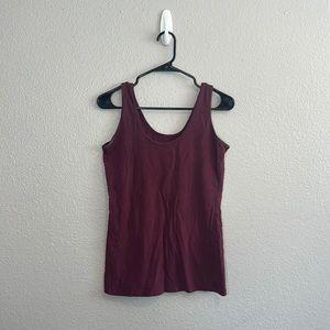 Maurices Medium Burgundy Tank Top